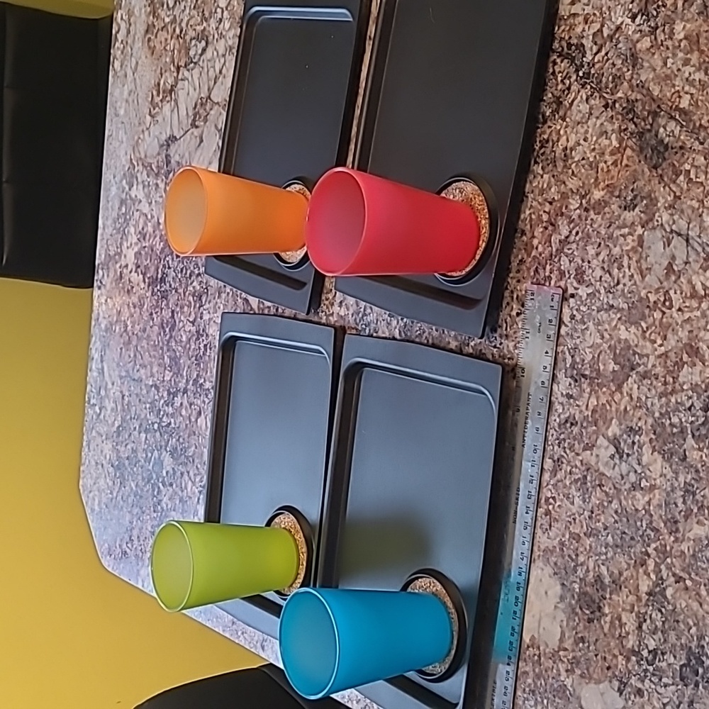 Vintage Accalac snack trays